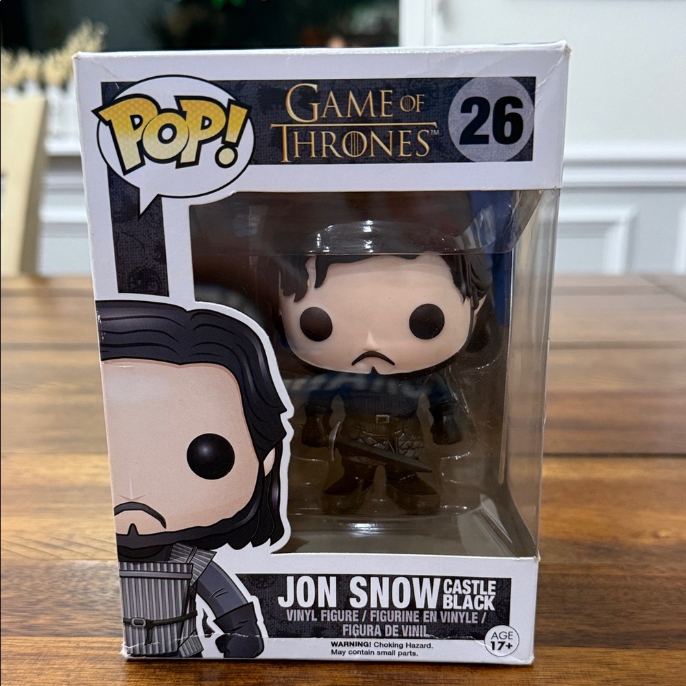 Funko Pop Jon Snow Castle Black Figure